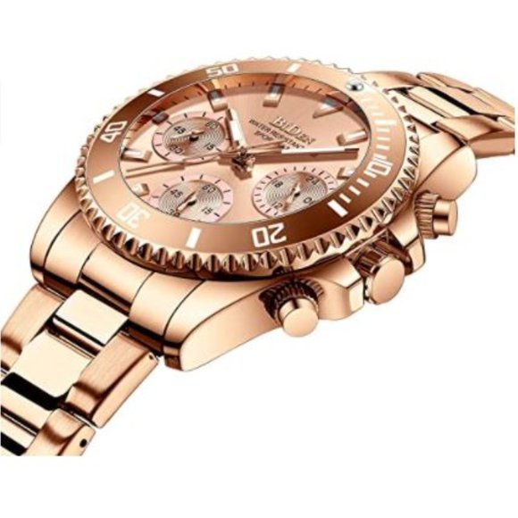 Stainless Steel Chronograph Casual Wrist Watch main image 5